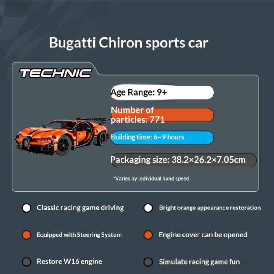 ���� Bugatti Chiron Pur Sport ������ī (42222)