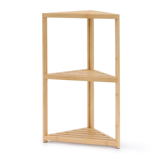 MUJI 3단 대나무 코너 선반 260_이미지