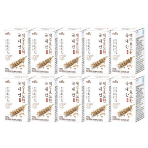 유기농마루 국내산 저온건조 맥주효모환 100g (10개)_이미지