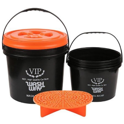 세차 버킷 3종 세트 + 휠 버킷