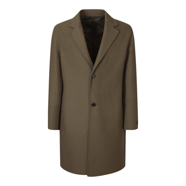 지이크 F/W 프리미엄 카키 및 혼방 핸드메이드 싱글롱코트 JH7018