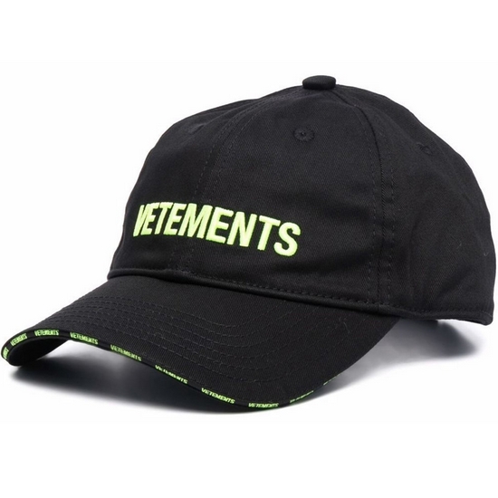 VETEMENTS 루플랫 남성 UE52CA100X BLACK NEON YELLOW Black 24_이미지
