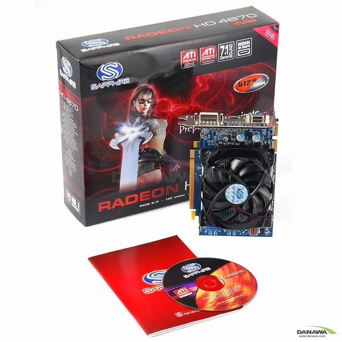 SAPPHIRE 라데온 HD 4670 HDMI D4 512MB 이엠텍_이미지