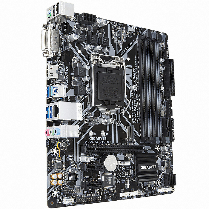 GIGABYTE Z370M DS3H 듀러블에디션 피씨디렉트_이미지