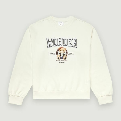  행텐 틴즈 여아 샌디에고 원더베어 그래픽 맨투맨-HC1311448060107