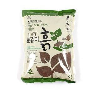 초록스타 분갈이흙 3L식물보호 식물영양제 복합비료