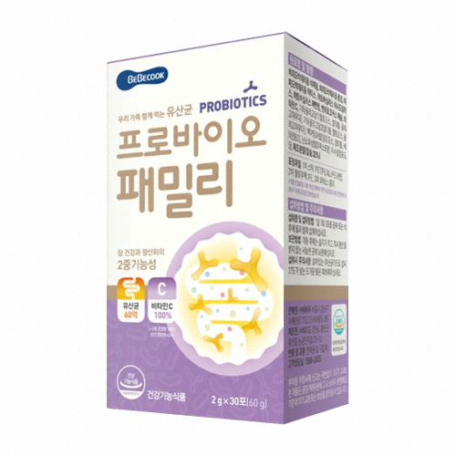 베베쿡 프로바이오 패밀리 30포 (3개)