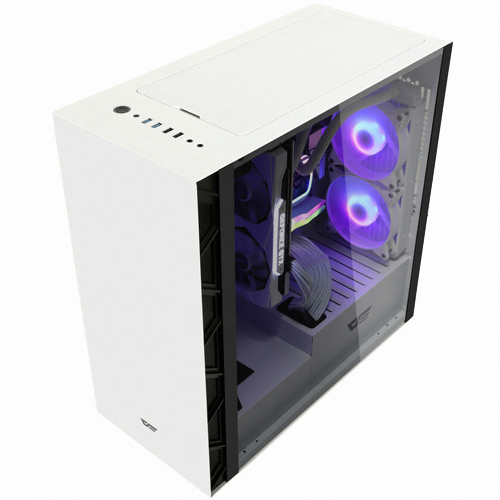 darkFlash DLA22 RGB 강화유리 (화이트)_이미지