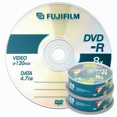 후지필름 DVD-R 4.7GB 8x 케익 50장(25*2)_이미지