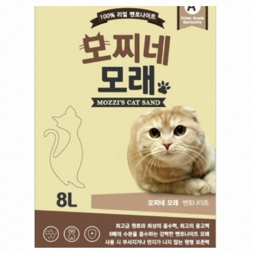 코리아독스 모찌네 모래 무향 6.2kg (1개)_이미지