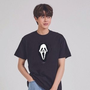 할로윈 해골 반팔티 단체 직원 W73794C