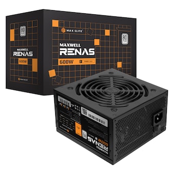 맥스엘리트 MAXWELL RENAS <b>600W</b> 80PLUS스탠다드
