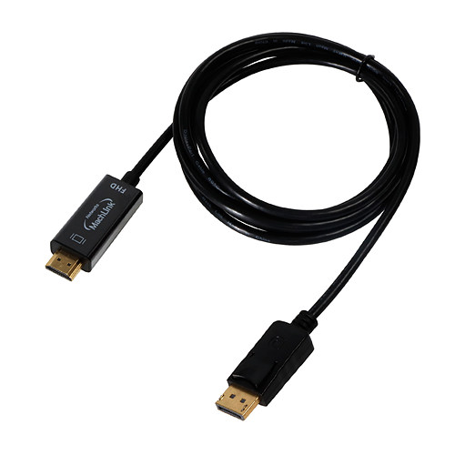 마하링크 ML-DPH DP to HDMI 케이블 (2m, ML-DPH12C)_이미지