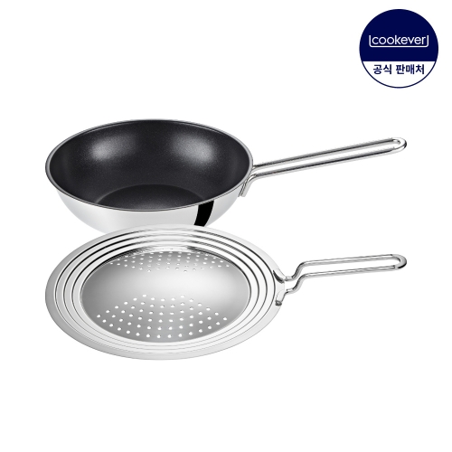 동남 쿡에버 SS 이코노미 코팅 웍 (24cm+스텐뚜껑)