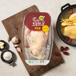 다향오리 우리땅 토종닭 백숙용 1050g (1개)