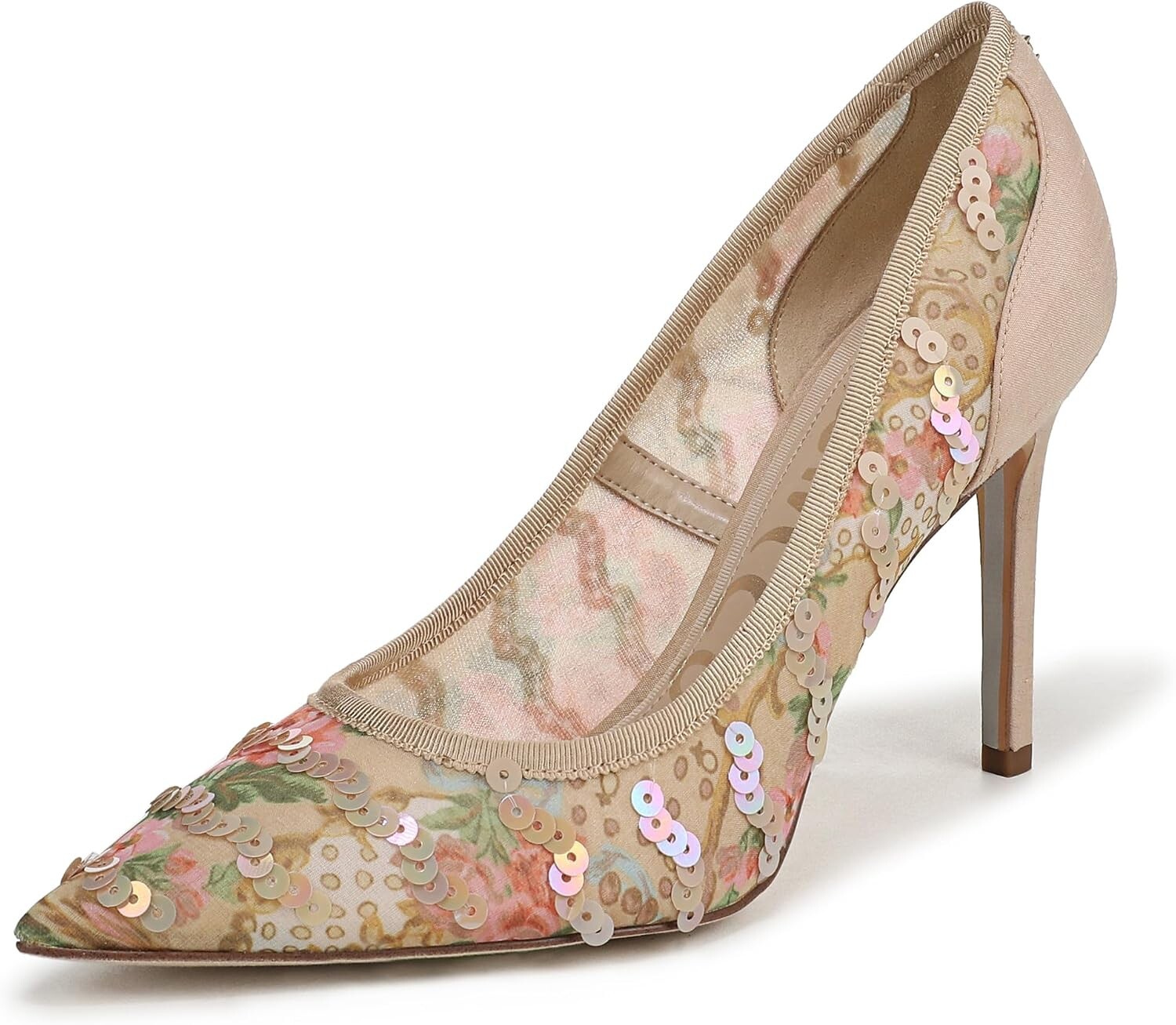 샘에델만 세니떼 샘 에델만 Sam Edelman J7678F1250 Womens Hazel Riviera Pump Ecru Multi 7 M 여성 헤이즐 리비_이미지