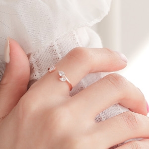 헤스티아 핸드메이드+쇼핑백/Fortuna/ Journey 925 Silver Ring RR-60183_이미지