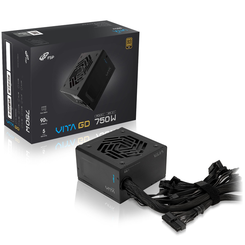FSP VITA GD 750W 80PLUS골드 ATX3.1이미지입니다. 누르면 해당 게시물로 새창이동합니다.
