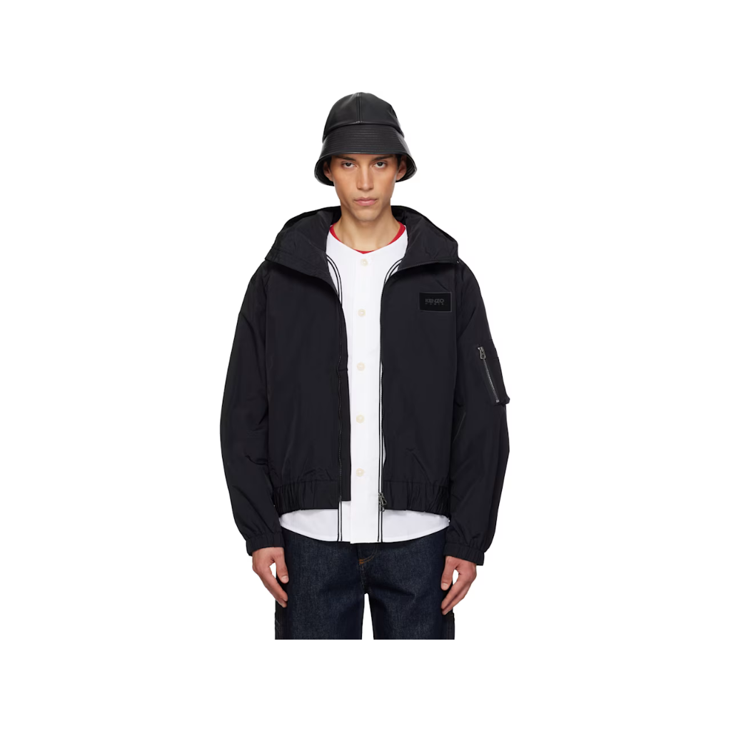 겐조 블랙 파리 윈터 홀리데이 윈드브레이커 FG55BL1209NB TP8_이미지