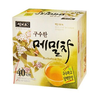 쌍계명차 구수한 메밀차 40T