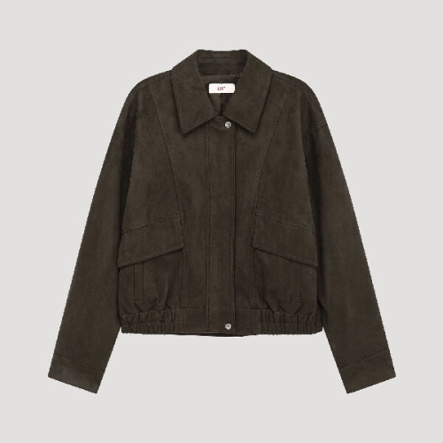 리스트 여성 스웨이드 블루종 점퍼 TWWJPP72040_이미지