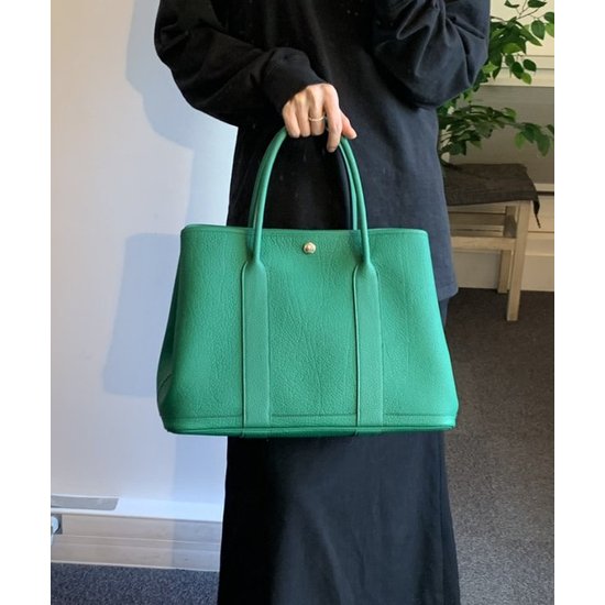 에르메스 가든파티 W 네곤다 36 H051559CK U4 그린 PD3400_이미지