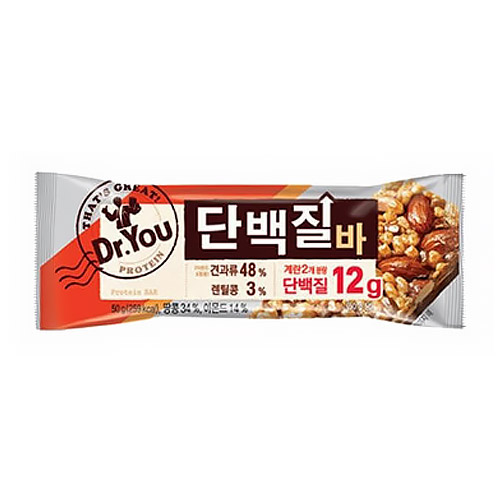 오리온 닥터유 단백질바 50g (72개)