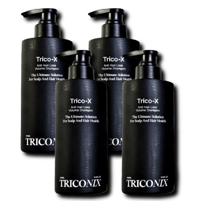트리코닉스 트리코엑스 탈모완화 볼륨 샴푸 500ml (4개)