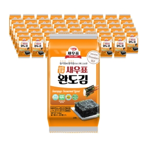 완도물산 새우표 완도 프리미엄 도시락김 4g (54개)_이미지