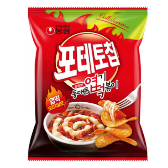 농심 포테토칩 엽떡 오리지널맛 50g (1개)_이미지