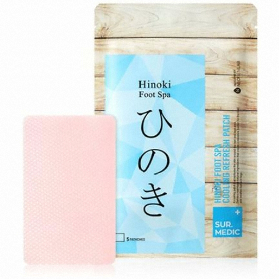 아우딘퓨쳐스 네오젠 써메딕+ 히노키 풋스파 쿨링 리프레쉬 패치 5매 (1개)