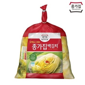 종가 백김치 1kg (2개)_이미지