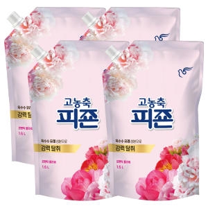 피죤 로맨틱 플라워 리필 1.6L (6개)_이미지