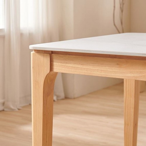 삼익가구 루나 통세라믹 원목 식탁 1800 (벤치2개)_이미지