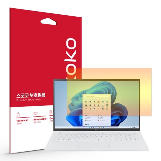 스코코 LG전자 2022 그램15 15Z95Q 15ZD95Q 블루라이트차단 액정보호필름