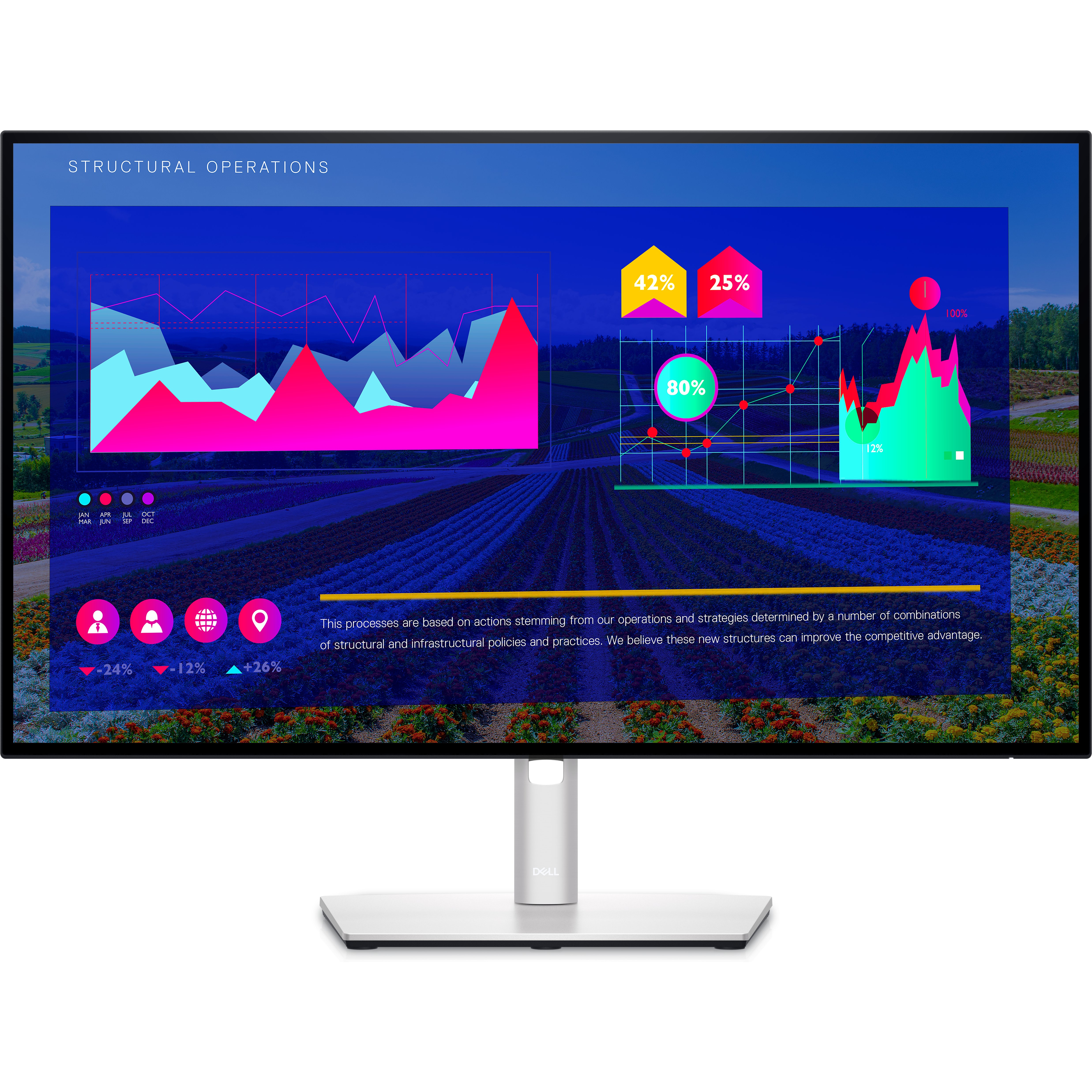 DELL UltraSharp U2722D (중고)_이미지