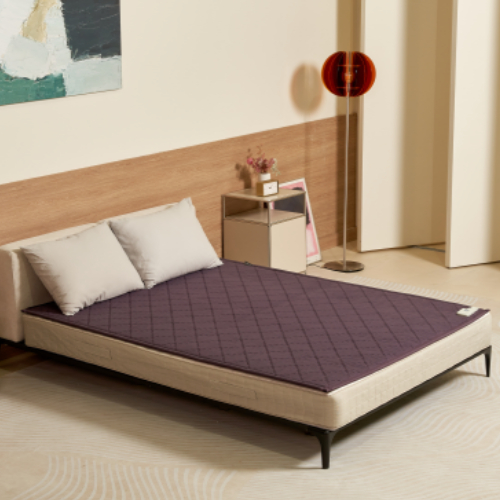 원테크 카보니 숯발열 딥퍼플 탄소 온열매트 기본형