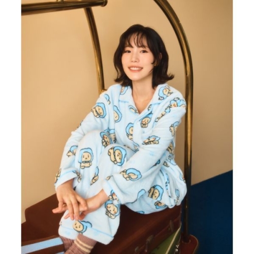 스파오 남녀공용 망그러진곰 부앙단과 같이 입는 수면 파자마_SPPPF4VU02_이미지
