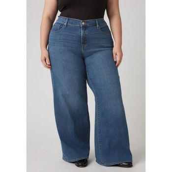 리바이스바디웨어 Plus 318 SHAPING WIDE LEG JEANS PLUS SIZE Wide Leg clever girl plus .._이미지