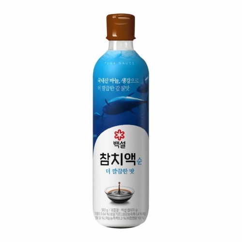 백설 참치액 순 더 깔끔한 맛 500g (2개)_이미지
