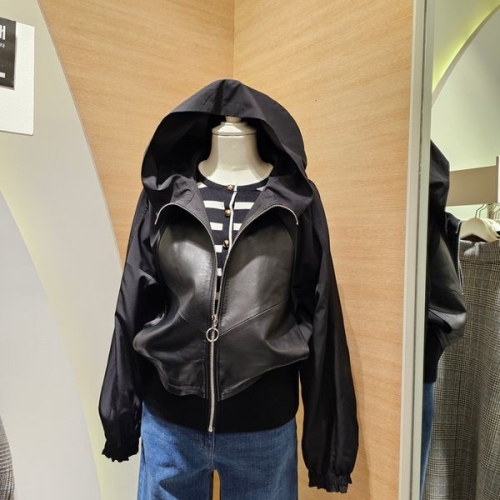 바바패션 더아이잗 봄최신상리얼양가죽후드점퍼IP4A3LT121_이미지