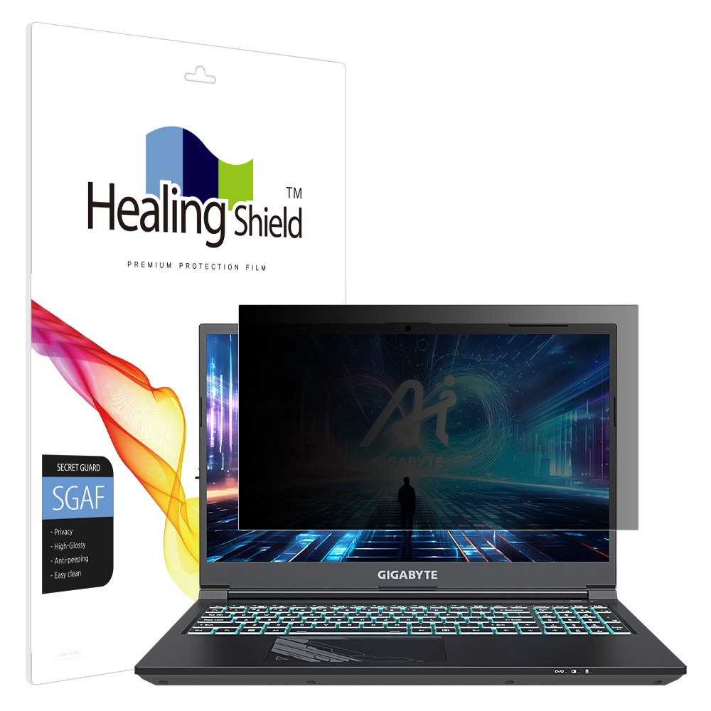 기가바이트 G5 2024 프라이버시 고광택 사생활 보호필름