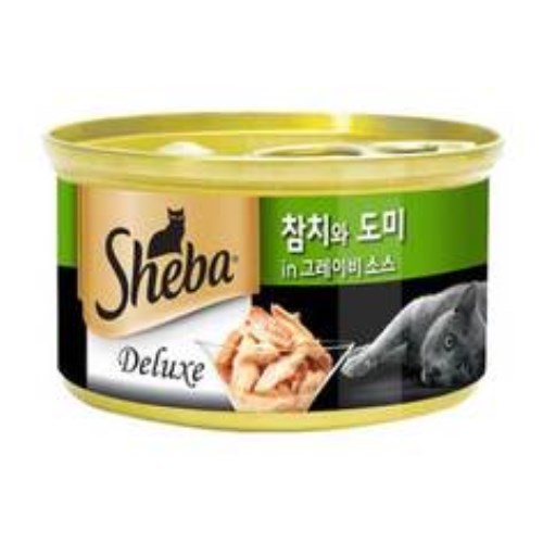 쉬바 간식 참치와 도미 캔 85g (1개)_이미지