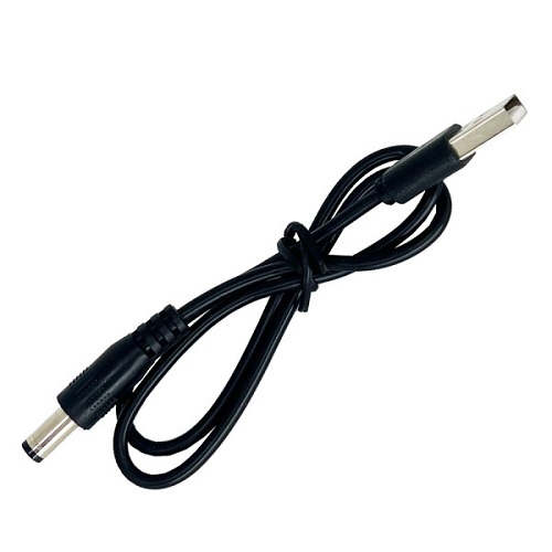 USB to DC 5.5/2.1 케이블