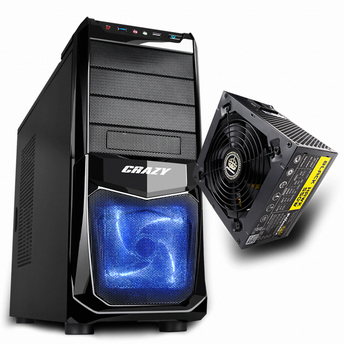 앱코 NCORE 크레이지 + POWEREX BLACK HAWK 550W_이미지