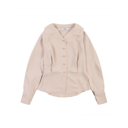 에꼴드파리 셔츠카라 블라우스_CB1YWBA002Z