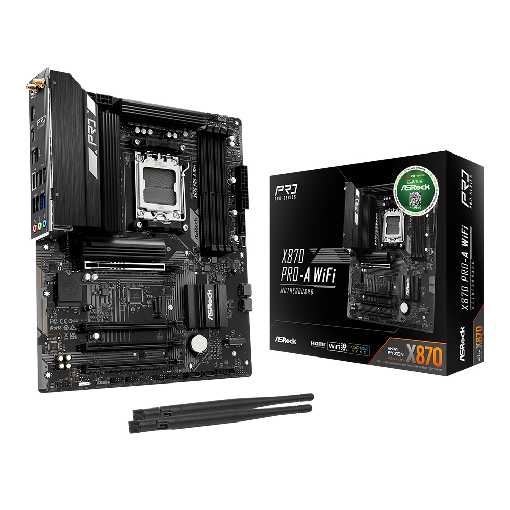 ASRock X870 Pro-A WiFi 대원씨티에스_이미지