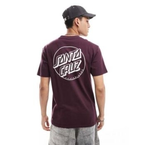 산타크루즈 오퍼스 도트 로고 티셔츠 인 퍼플 보라 9693483_이미지