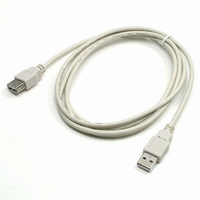 라이트컴 COMS USB 2.0 (A-A) (M/F) C3171 실속형 연장 케이블