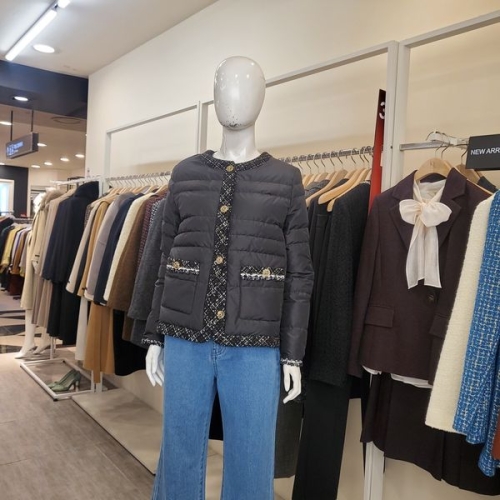 블루페페 트위드구스점퍼 224PSJ741